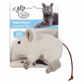 AFP Παιχνίδι Γάτας Classic Comfort House Mouse ΔΙΑΦΟΡΑ ΧΡΩΜΑΤΑ